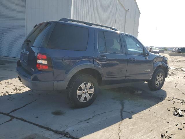 1FMEU73857UB85147 - 2007 FORD EXPLORER XLT BLUE photo 3