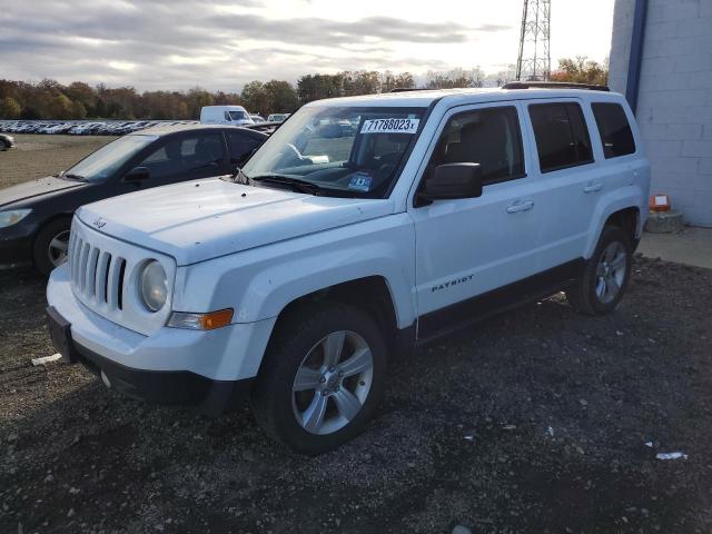 1C4NJRFB6CD625645 - 2012 JEEP PATRIOT LATITUDE WHITE photo 1