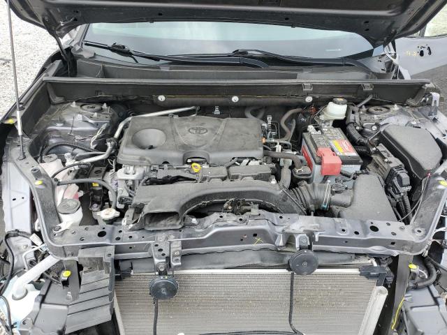 JTMH1RFV4MD072115 - 2021 TOYOTA RAV4 LE GRAY photo 12