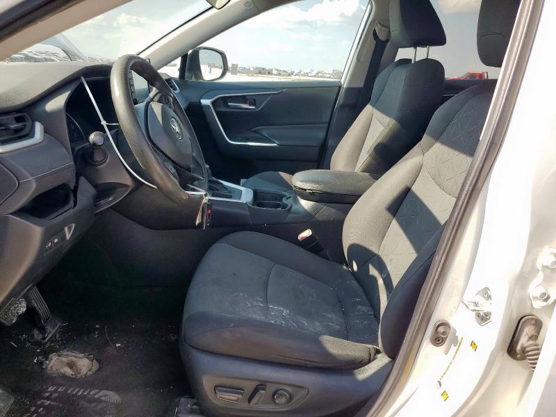 2T3W1RFV4MC119655 - 2021 TOYOTA RAV4 XLE WHITE photo 7