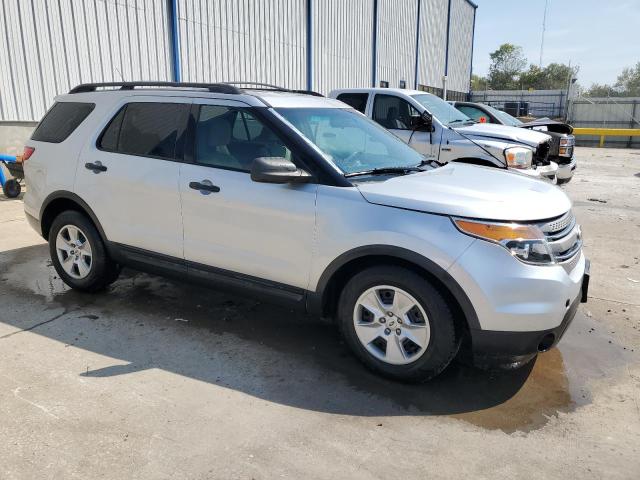 1FMHK7B86CGA20012 - 2012 FORD EXPLORER SILVER photo 4