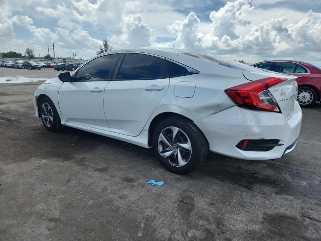 19XFC2F68LE208695 - 2020 HONDA CIVIC LX WHITE photo 2