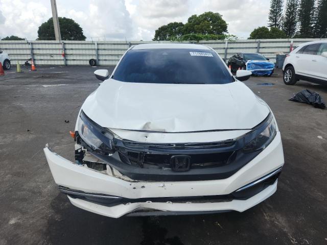 19XFC2F68LE208695 - 2020 HONDA CIVIC LX WHITE photo 5
