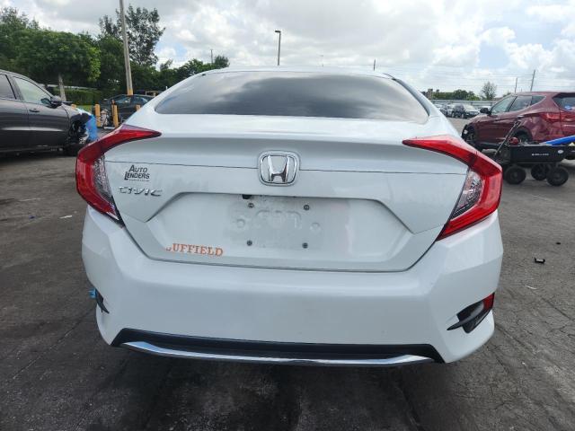 19XFC2F68LE208695 - 2020 HONDA CIVIC LX WHITE photo 6