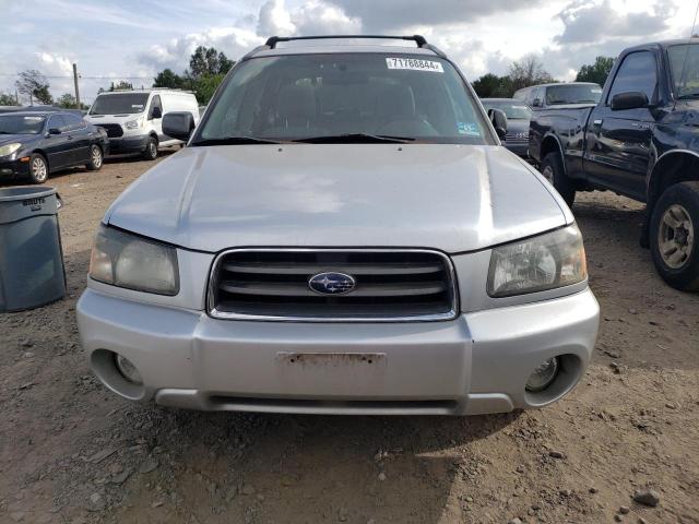 JF1SG656X4H746943 - 2004 SUBARU FORESTER 2.5XS ნაცრისფერი ფოტო 5
