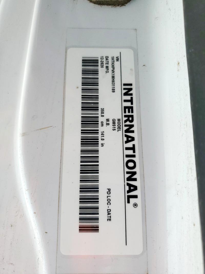 1HTKHPVK1MH631189 - 2021 CHEVROLET SILVERADO Ağ foto 13