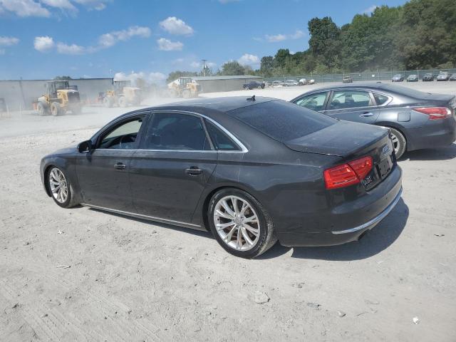 WAURVAFD8CN005234 - 2012 AUDI A8 L QUATTRO GRAY photo 2