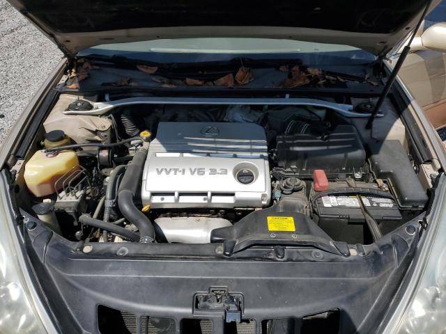 JTHBA30G445008100 - 2004 LEXUS ES 330 GOLD photo 11