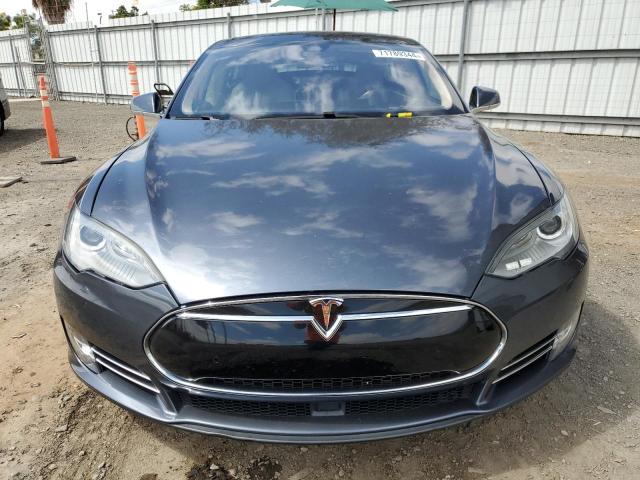 5YJSA1H10EFP52718 - 2014 TESLA MODEL S 灰色 照片 5