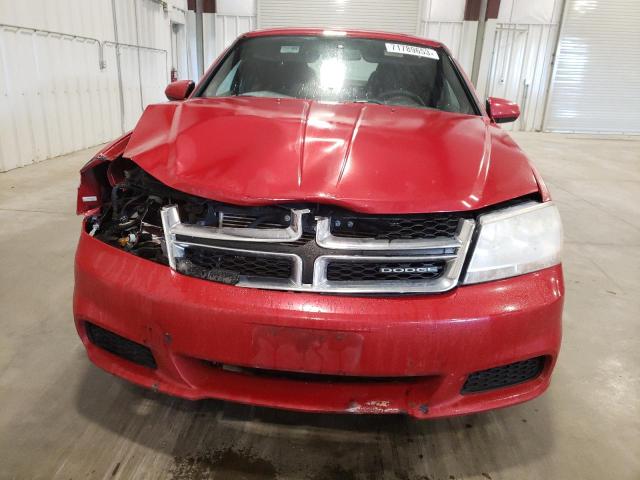 1C3CDZCBXCN156948 - 2012 DODGE AVENGER SXT RED photo 5