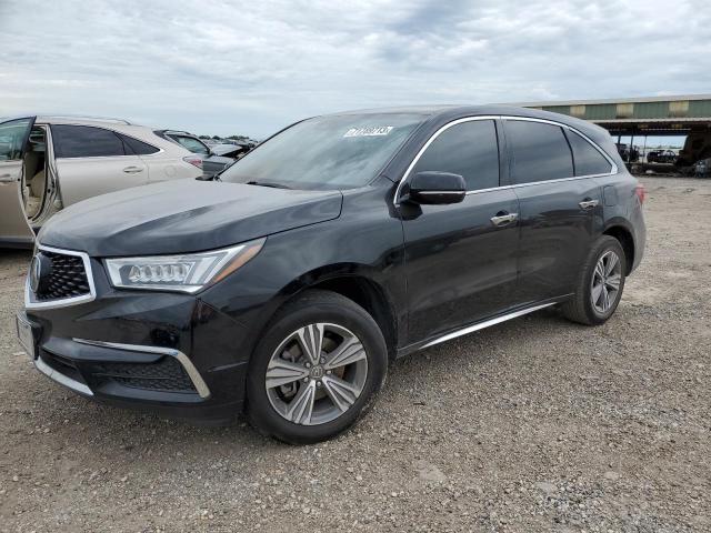 5J8YD3H3XKL007449 - 2019 ACURA MDX BLACK photo 1