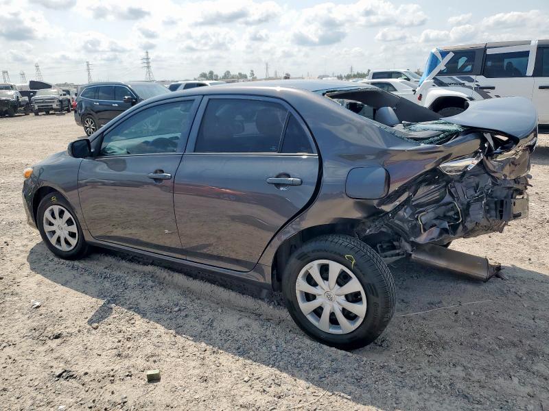 5YFBU4EE7DP123394 - 2013 TOYOTA COROLLA BASE GRAY photo 2