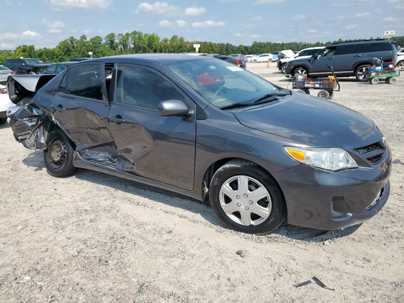 5YFBU4EE7DP123394 - 2013 TOYOTA COROLLA BASE GRAY photo 4