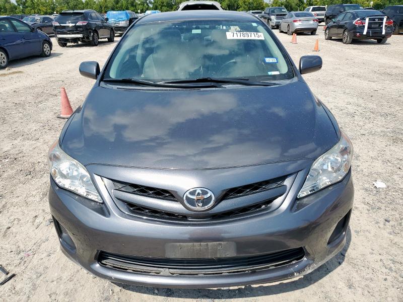 5YFBU4EE7DP123394 - 2013 TOYOTA COROLLA BASE GRAY photo 5