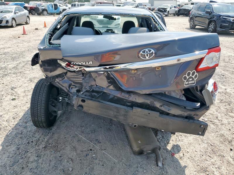 5YFBU4EE7DP123394 - 2013 TOYOTA COROLLA BASE GRAY photo 6