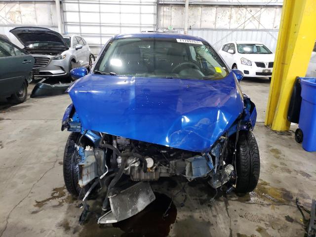 3FADP4EJ1KM105125 - 2019 FORD FIESTA SE BLUE photo 5