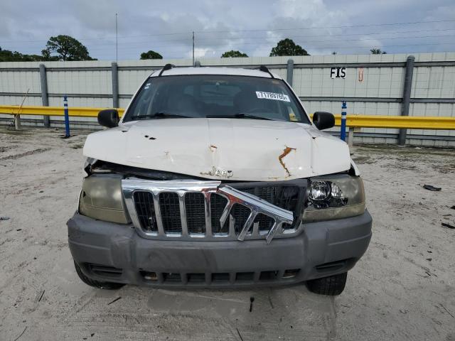 1J4GX48SX2C313897 - 2002 JEEP GRAND CHER LAREDO თეთრი ფოტო 5