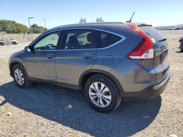 2HKRM3H73DH524685 - 2013 HONDA CR-V EXL GRAY photo 2
