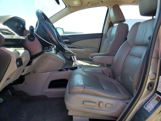 2HKRM3H73DH524685 - 2013 HONDA CR-V EXL GRAY photo 7