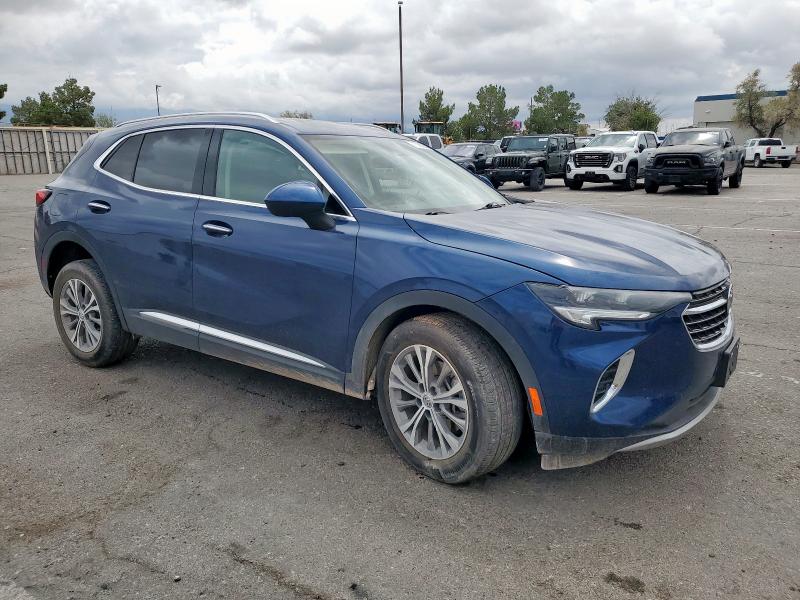LRBAZLR4XPD143265 - 2023 BUICK ENVISION PREFERRED ლურჯი ფოტო 4