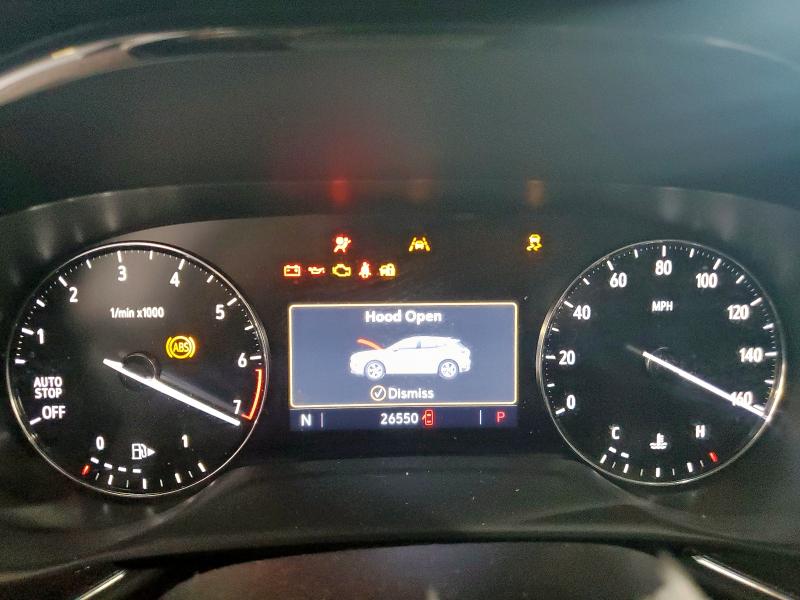 LRBAZLR4XPD143265 - 2023 BUICK ENVISION PREFERRED ლურჯი ფოტო 9