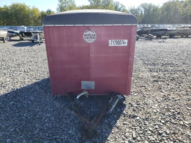 1WC200C19H1055042 - 2014 WELLS CARGO TRAILER RED photo 2