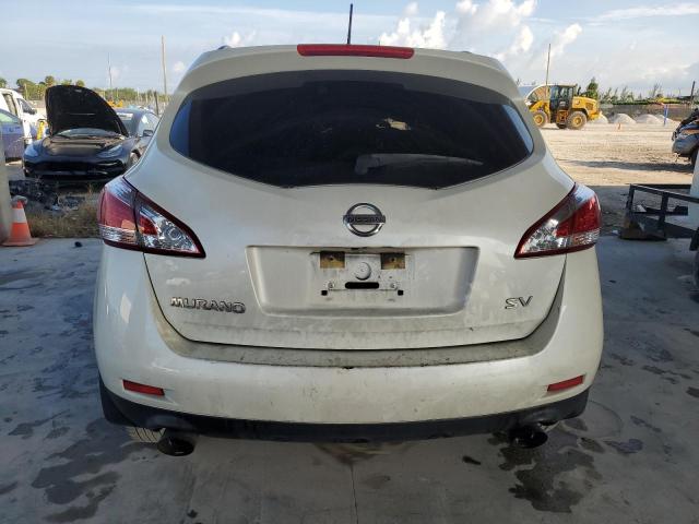 JN8AZ1MU5EW407754 - 2014 NISSAN MURANO S WHITE photo 6