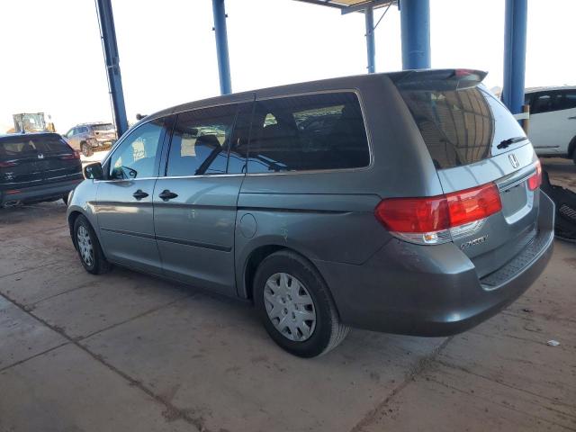 5FNRL38299B010143 - 2009 HONDA ODYSSEY LX GRAY photo 2