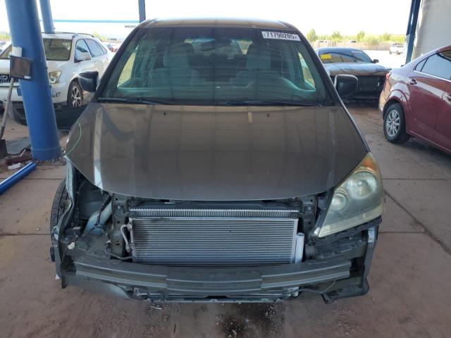 5FNRL38299B010143 - 2009 HONDA ODYSSEY LX GRAY photo 5