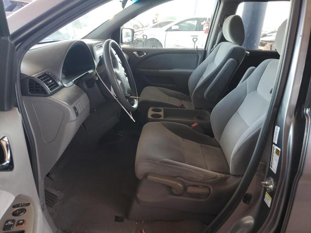5FNRL38299B010143 - 2009 HONDA ODYSSEY LX GRAY photo 7