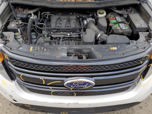 1FM5K8AR2DGC35875 - 2013 FORD EXPLORER POLICE INTERCEPTOR WHITE photo 12