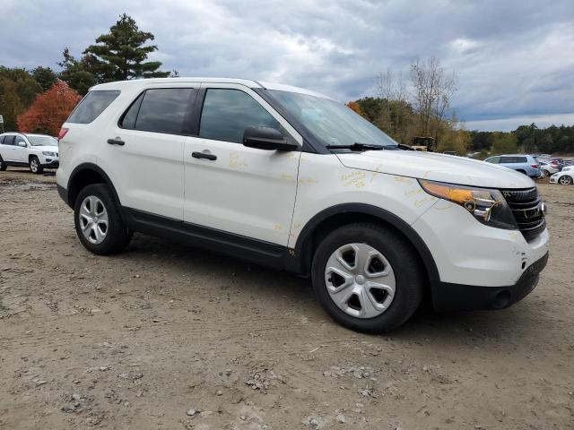 1FM5K8AR2DGC35875 - 2013 FORD EXPLORER POLICE INTERCEPTOR WHITE photo 4