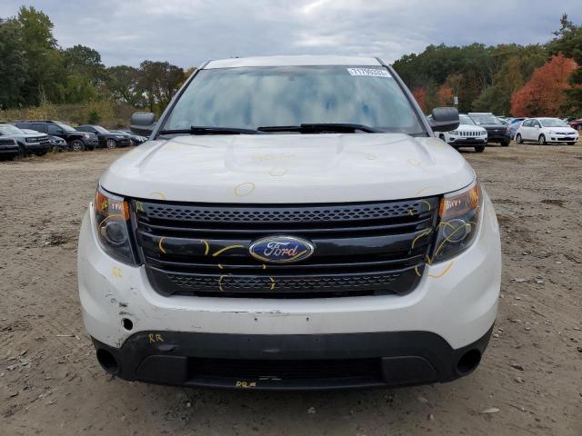 1FM5K8AR2DGC35875 - 2013 FORD EXPLORER POLICE INTERCEPTOR WHITE photo 5
