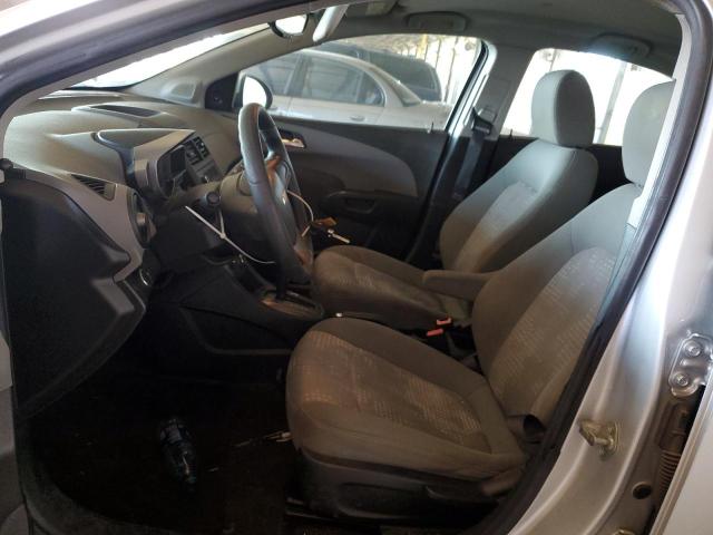 1G1JA5SH5C4189929 - 2012 CHEVROLET SONIC LS ვერცხლისფერი ფოტო 7