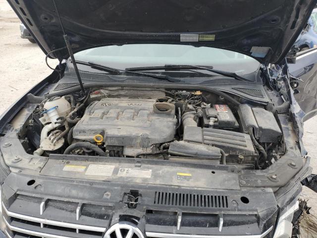 1VWCV7A30FC033410 - 2015 VOLKSWAGEN PASSAT SEL BLUE photo 11