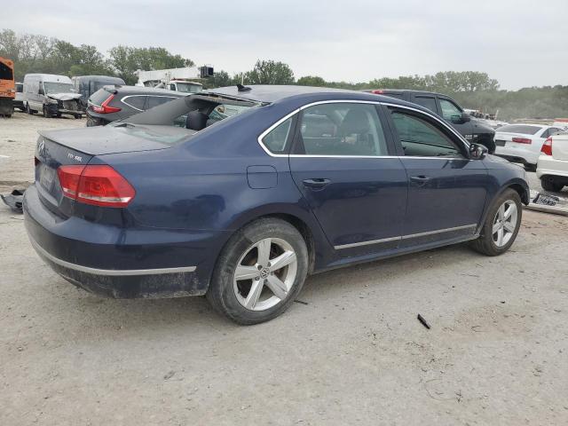 1VWCV7A30FC033410 - 2015 VOLKSWAGEN PASSAT SEL BLUE photo 3