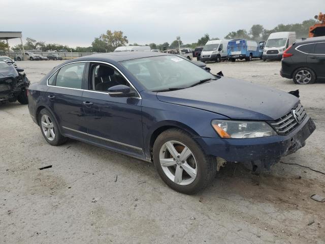 1VWCV7A30FC033410 - 2015 VOLKSWAGEN PASSAT SEL BLUE photo 4