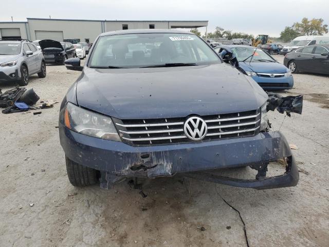 1VWCV7A30FC033410 - 2015 VOLKSWAGEN PASSAT SEL BLUE photo 5