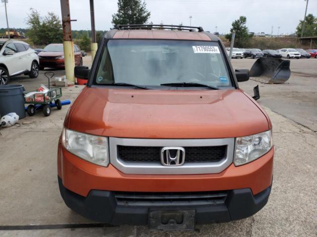 5J6YH28759L000946 - 2009 HONDA ELEMENT EX ORANGE photo 5