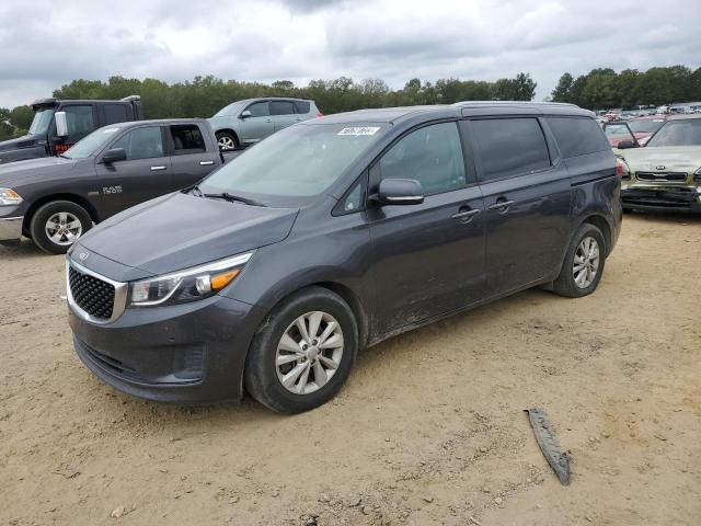 KNDMB5C1XH6338379 - 2017 KIA SEDONA LX GRAY photo 1