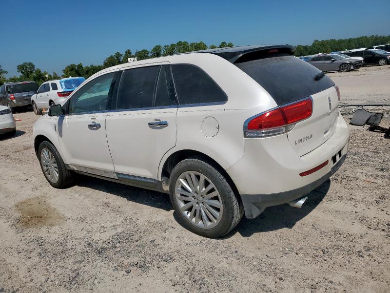 2LMDJ6JK3CBL02578 - 2012 LINCOLN MKX WHITE photo 2