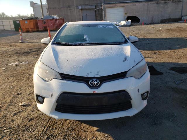 5YFBPRHE7EP154596 - 2014 TOYOTA COROLLA ECO WHITE photo 5