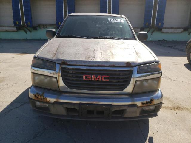 1GTCS196048177952 - 2004 GMC CANYON GOLD photo 5