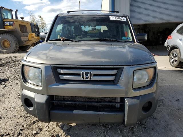 5J6YH27747L009717 - 2007 HONDA ELEMENT EX GRAY photo 5