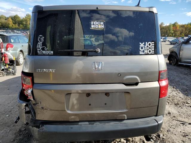 5J6YH27747L009717 - 2007 HONDA ELEMENT EX GRAY photo 6