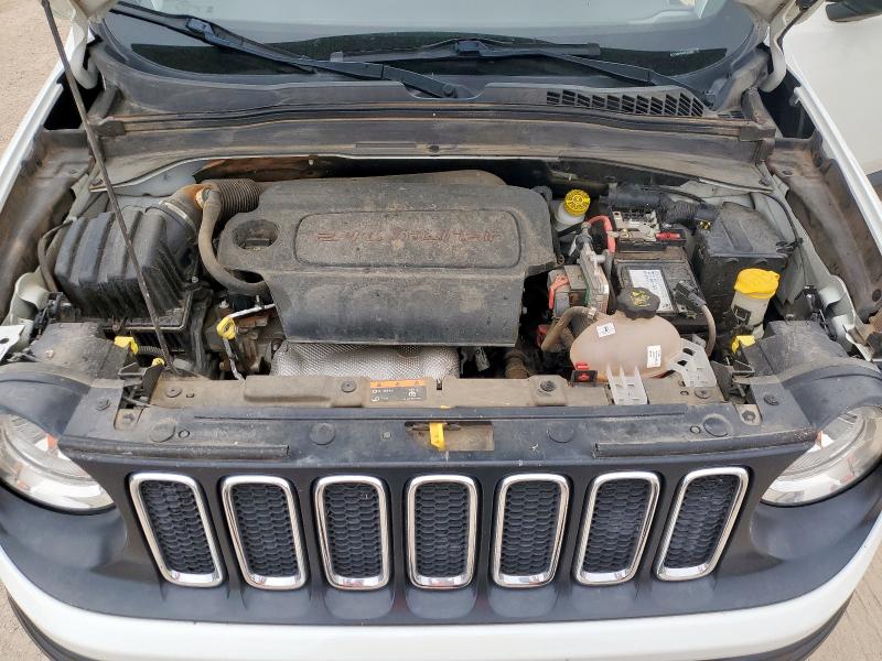 ZACCJBAB4JPJ22522 - 2018 JEEP RENEGADE SPORT თეთრი ფოტო 12