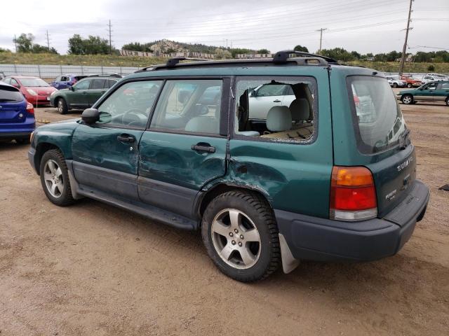 JF1SF635XXH750203 - 1999 SUBARU FORESTER L GREEN photo 2