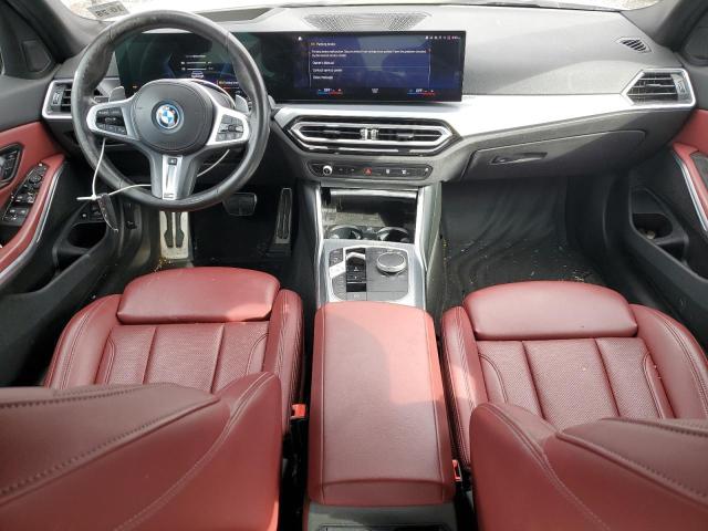 3MW39FS02P8D08576 - 2023 BMW 330XE WHITE photo 8