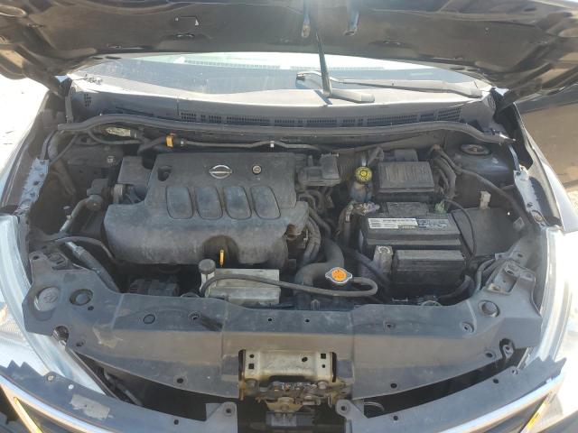 3N1BC1AP5AL362303 - 2010 NISSAN VERSA S BLACK photo 11