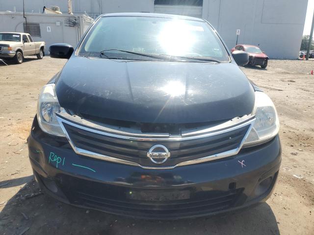 3N1BC1AP5AL362303 - 2010 NISSAN VERSA S BLACK photo 5